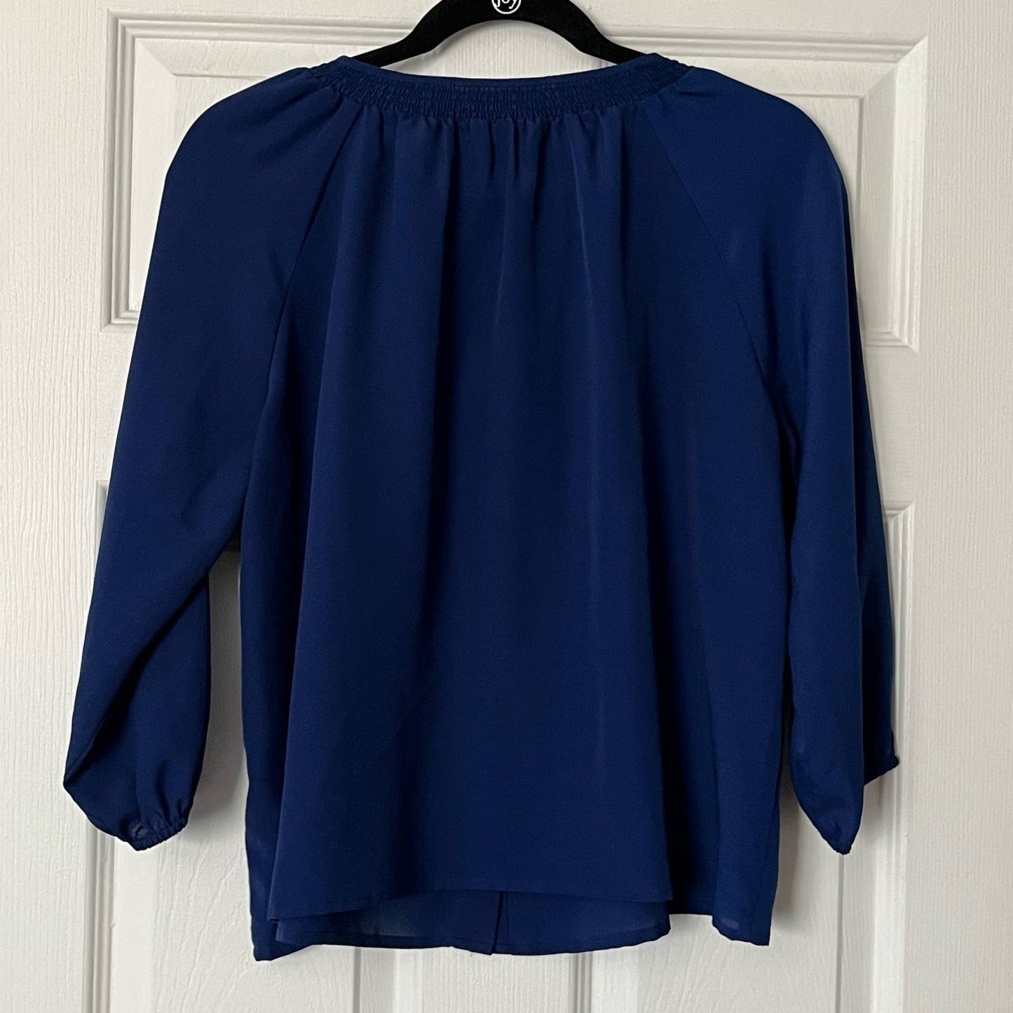 Forever 21 Smocked-Neck Blouse - Size M
