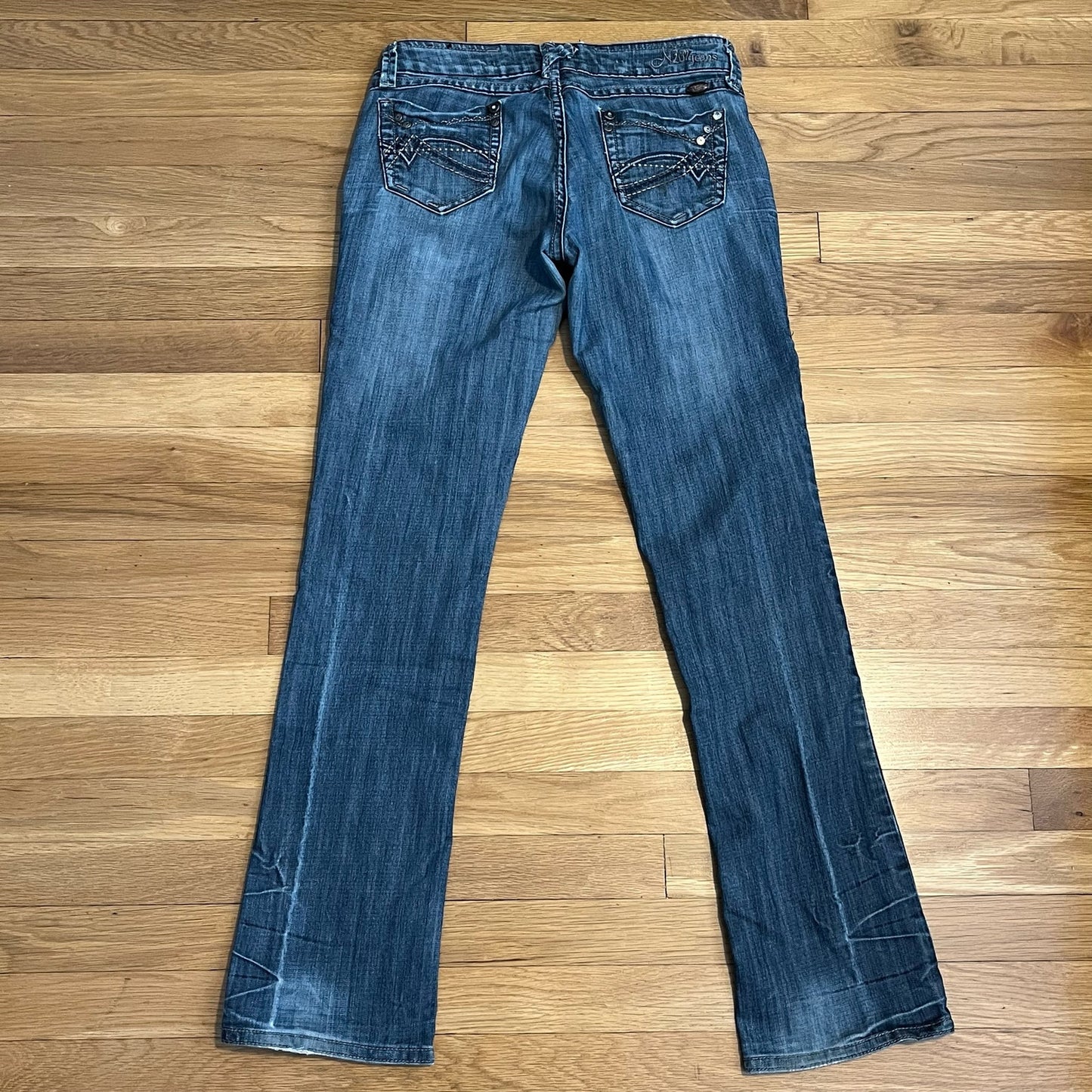 Nissi Jeans Vintage Y2K Slim Bootcut Low Rise Jeans - Size 7