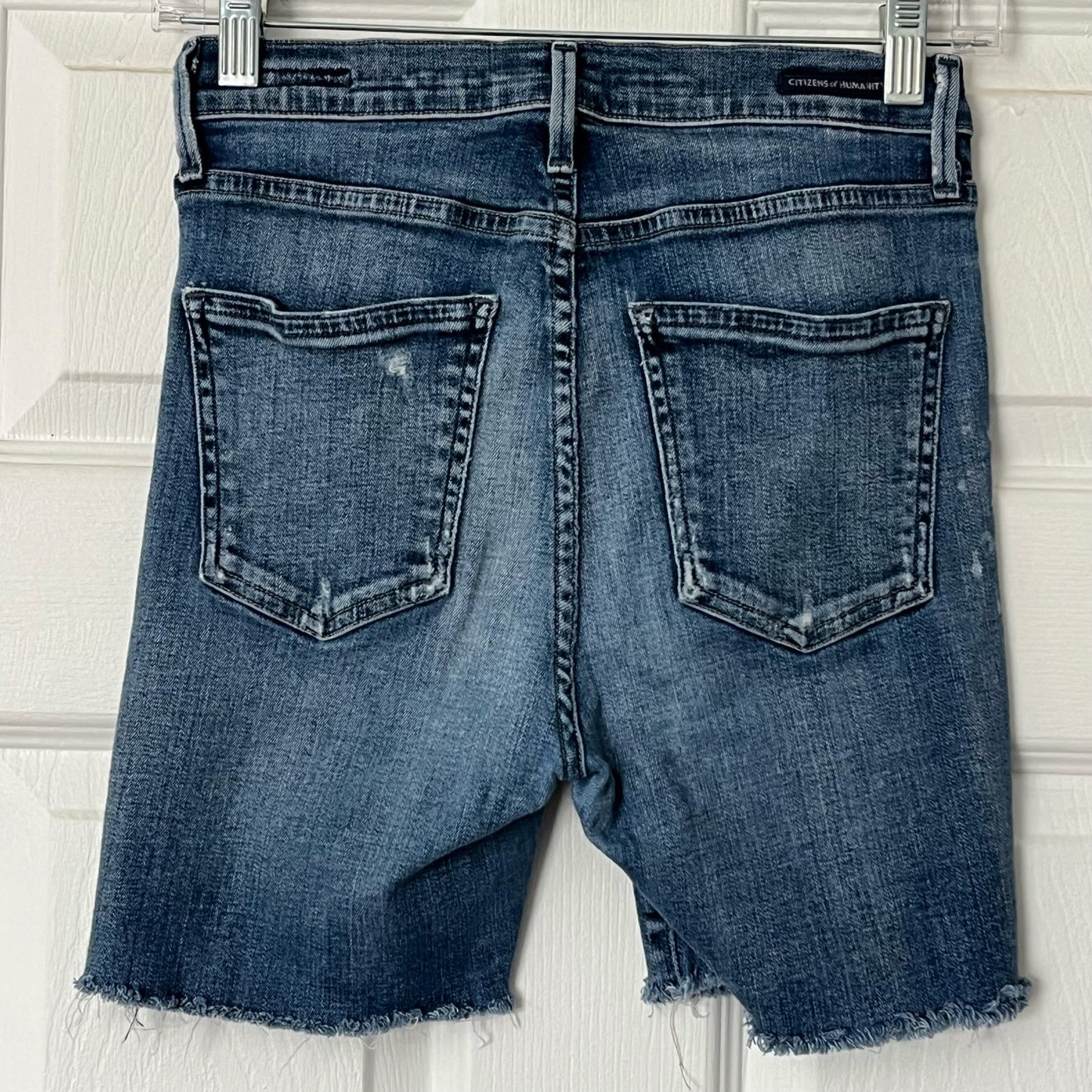 Citizens of Humanity Rocket High Rise Skinny Cutoffs - Size 27