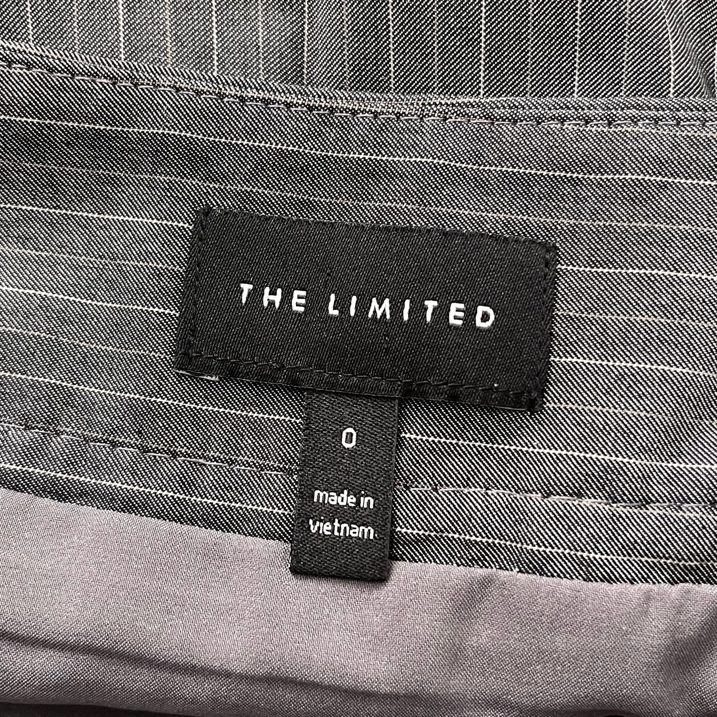 The Limited Tailored Pinstripe Skirt - Size 0