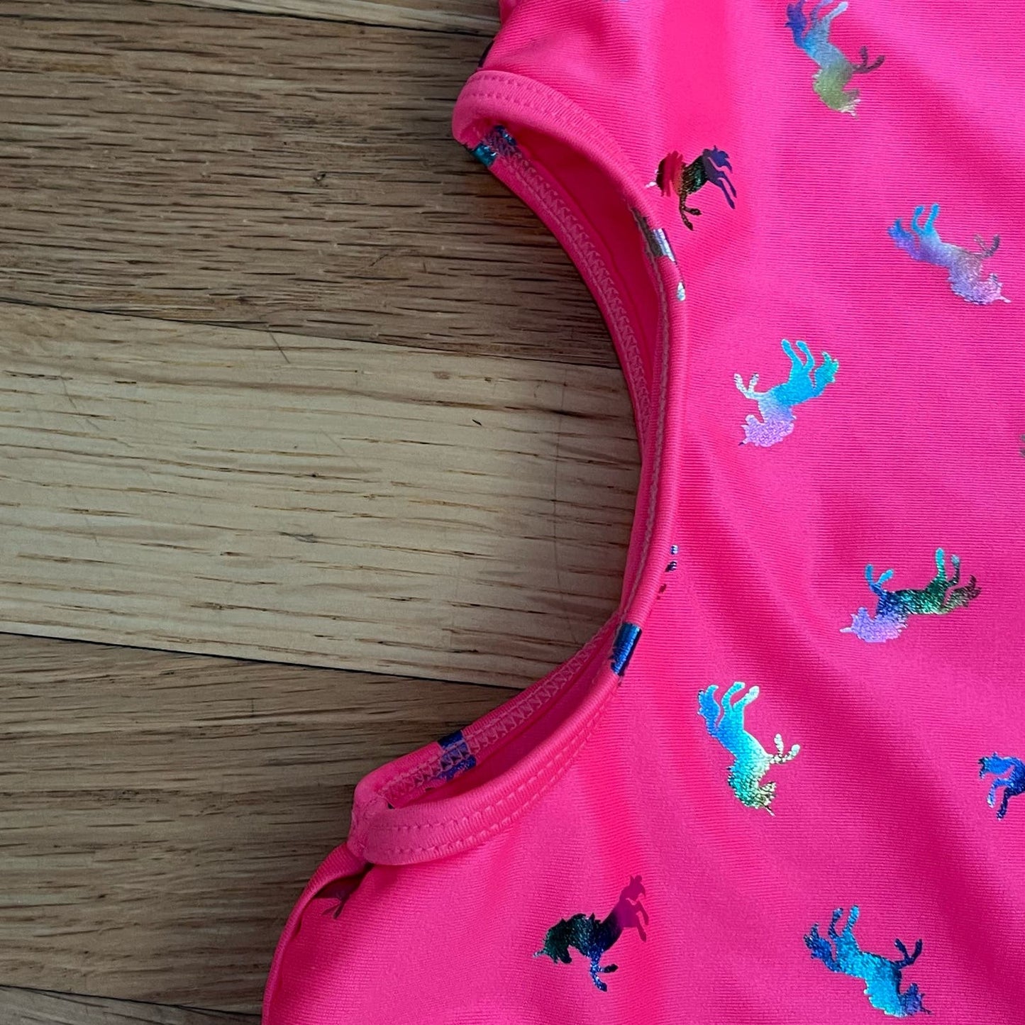 Children's Place Unicorn Print Cutout Swimsuit - Size XXL (16) / Women's XS