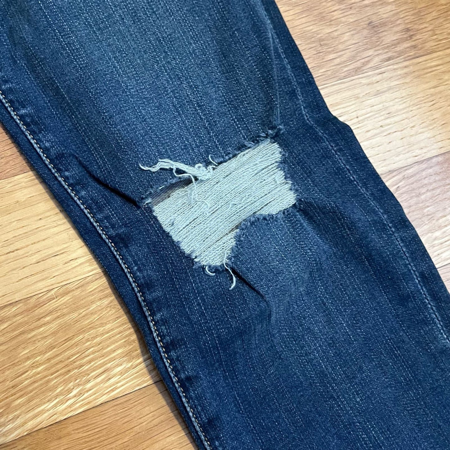 Frame Denim Le High Raw Hem Skinny Jeans - Size 25