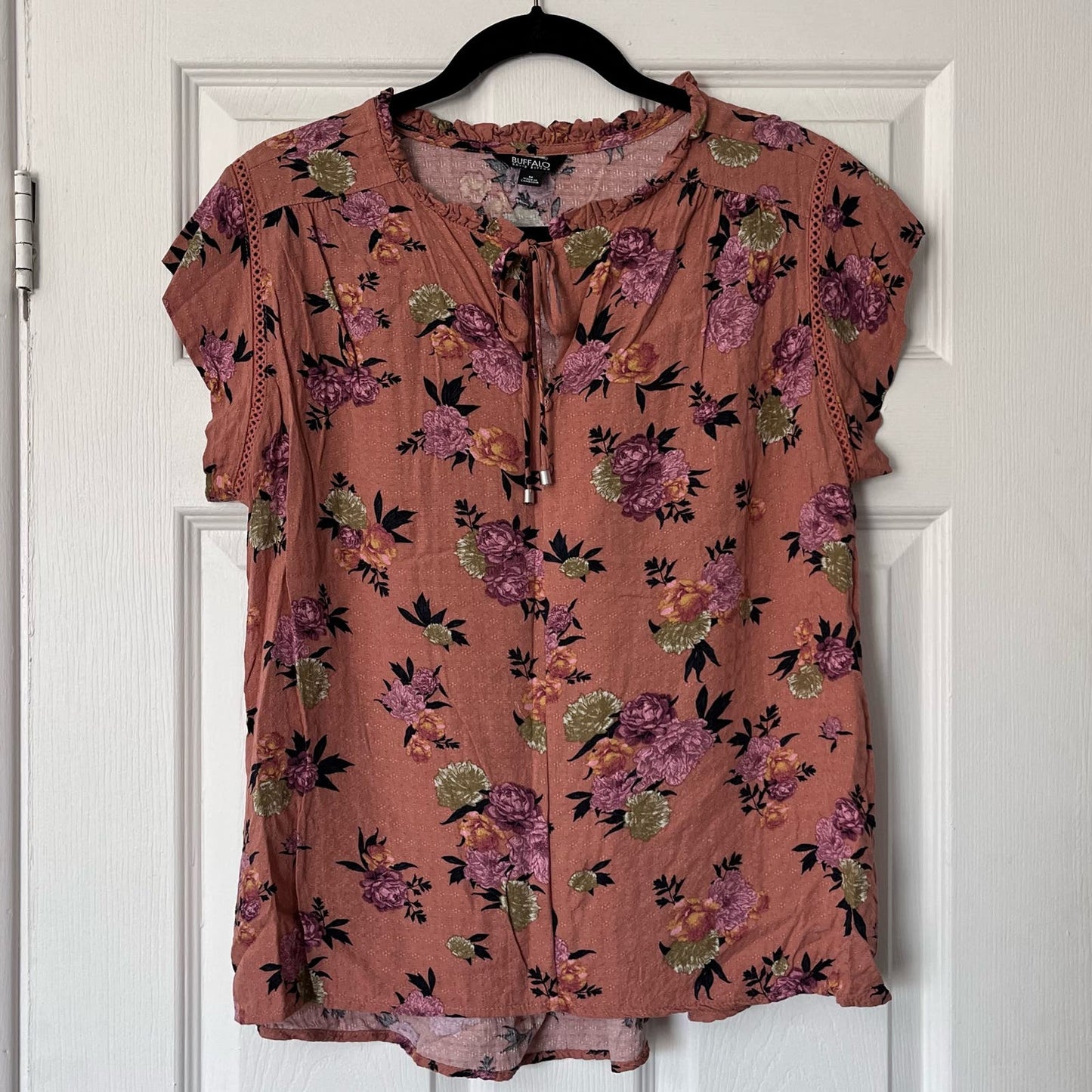 Buffalo David Bitton Floral Blouse - Size M