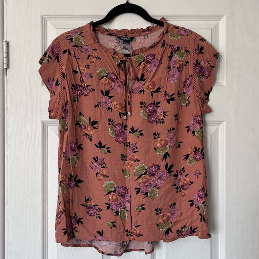Buffalo David Bitton Floral Blouse - Size M
