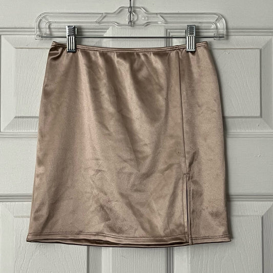 Amable Satin Miniskirt - Size S - NWT