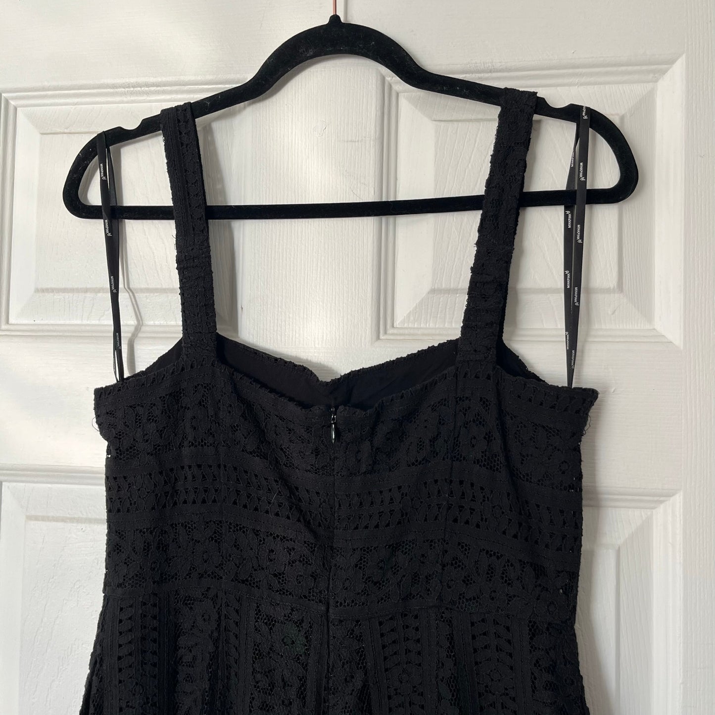Minkpink Lace Overlay Cropped Leg Jumpsuit - Size M