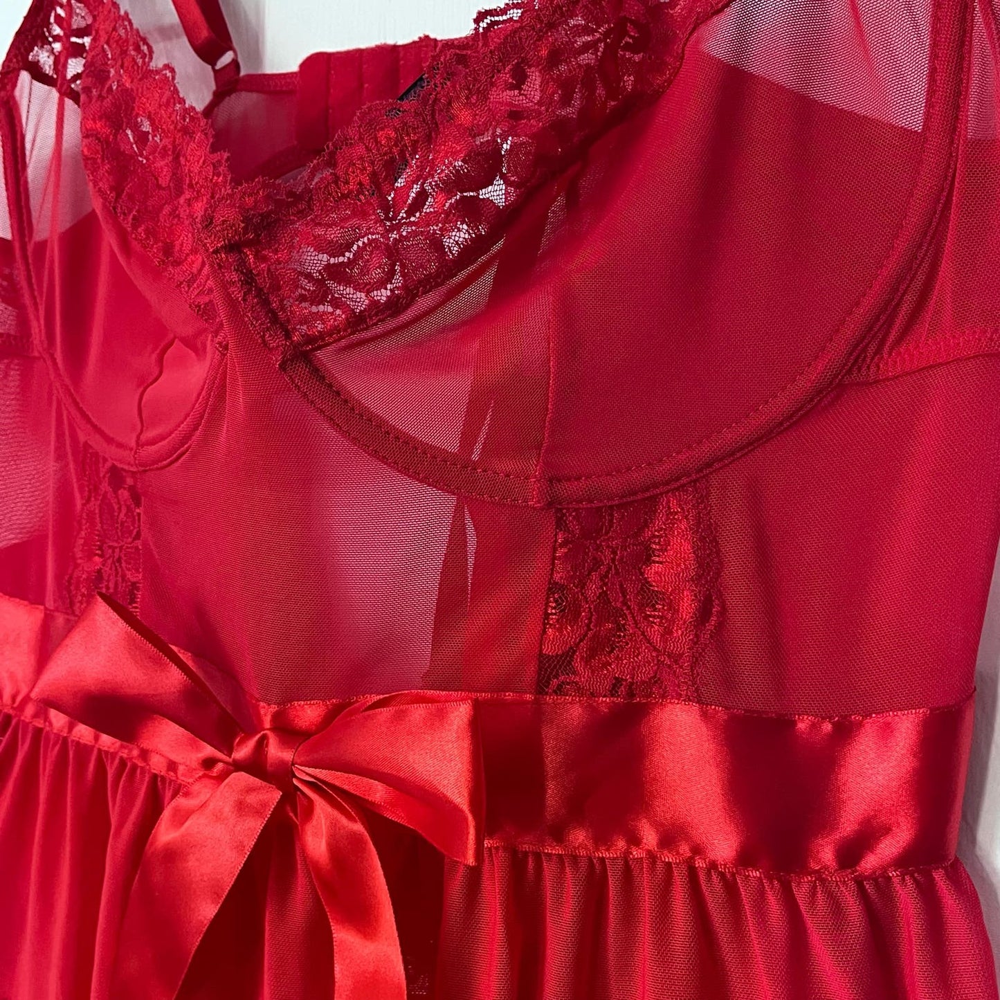 Dreamgirl Valentine’s Babydoll - Size 3X/4X