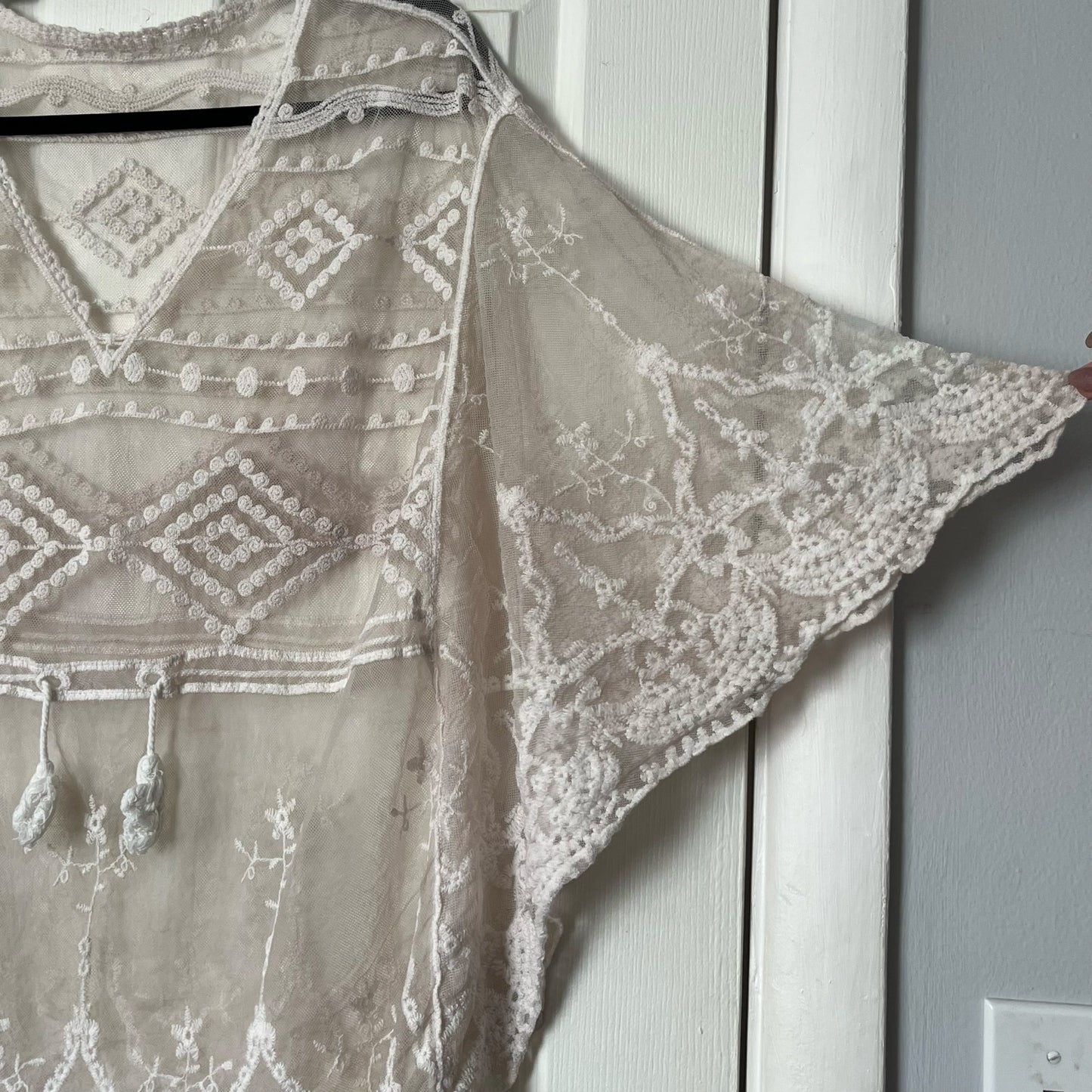 Mesh Lace Cover-Up - One Size