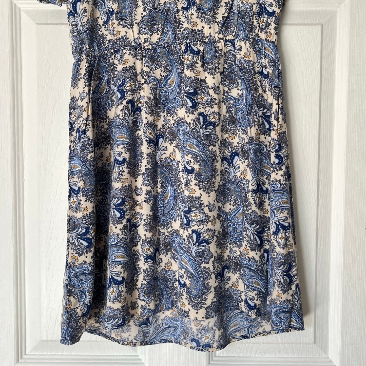 H&M Paisley A-Line Dress - Size 4