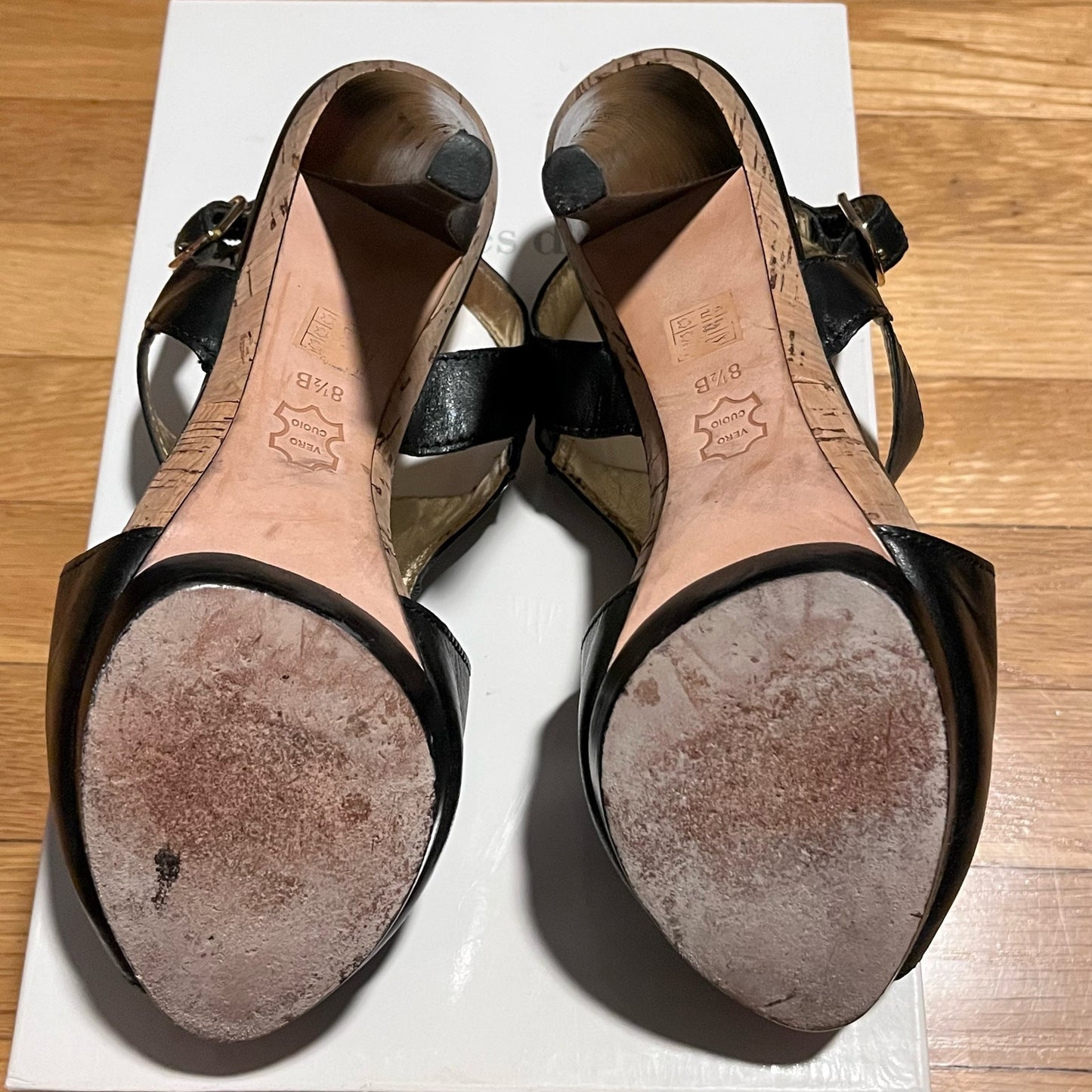 Charles David  Fever Slingback Cutout Heels - Size 8.5