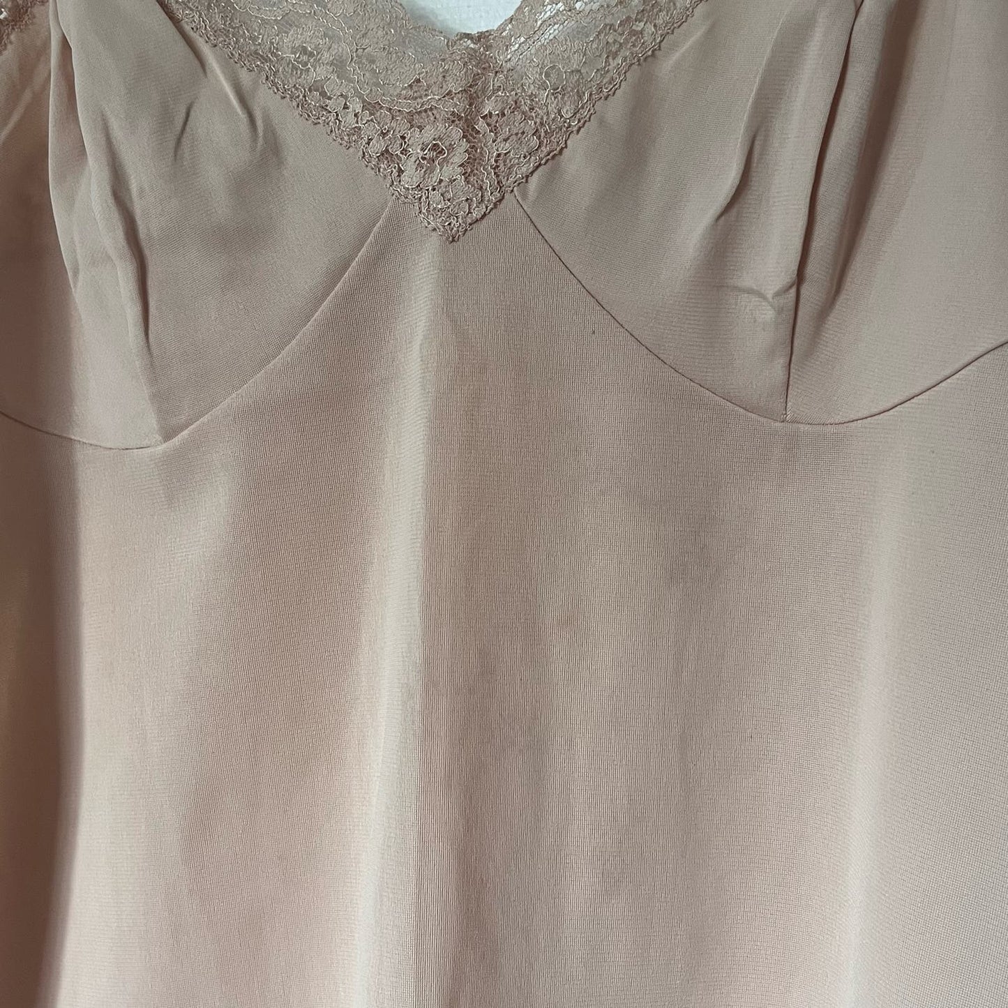 Vassarette Lace-Trim Soft Cup Camisole - Size 36 (modern M)