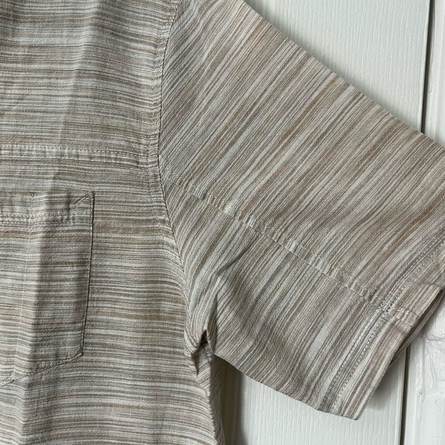Free Planet Striped Button-Down Shirt - Size XL
