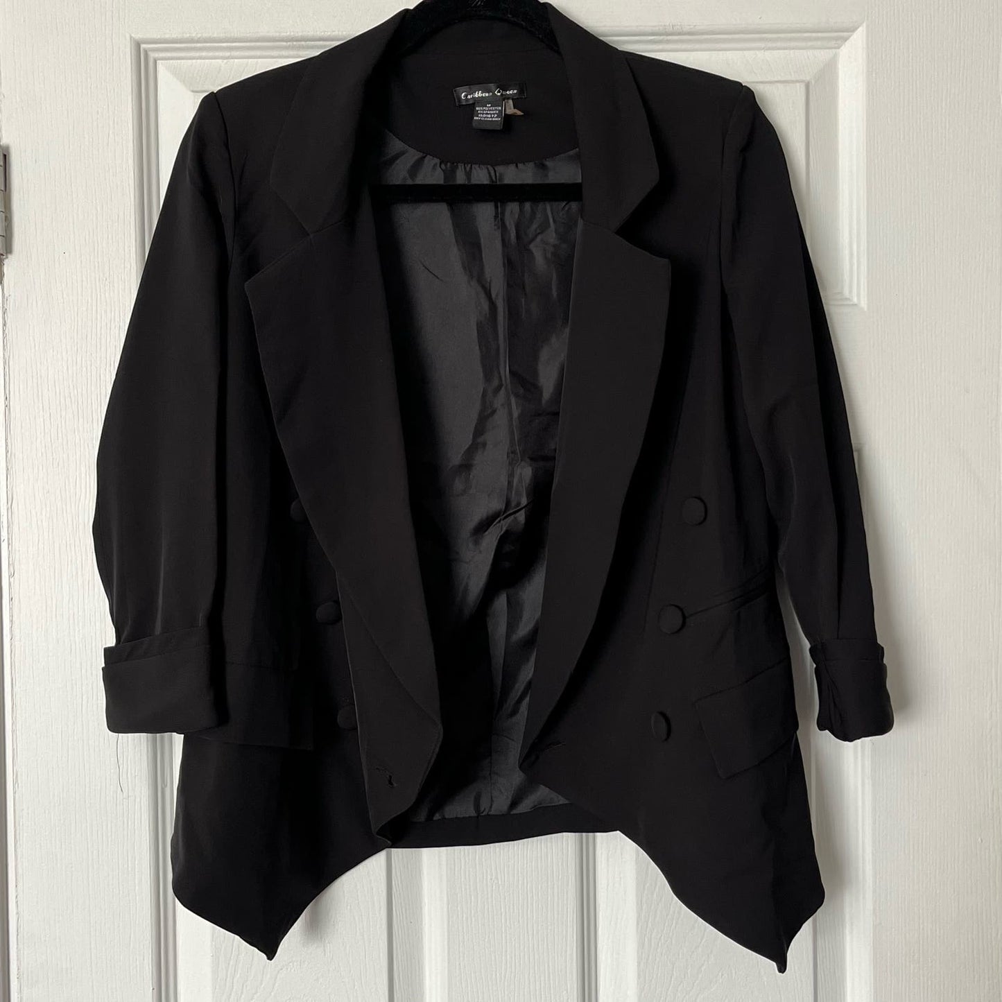 Caribbean Queen 3/4 Sleeve Blazer - Size M