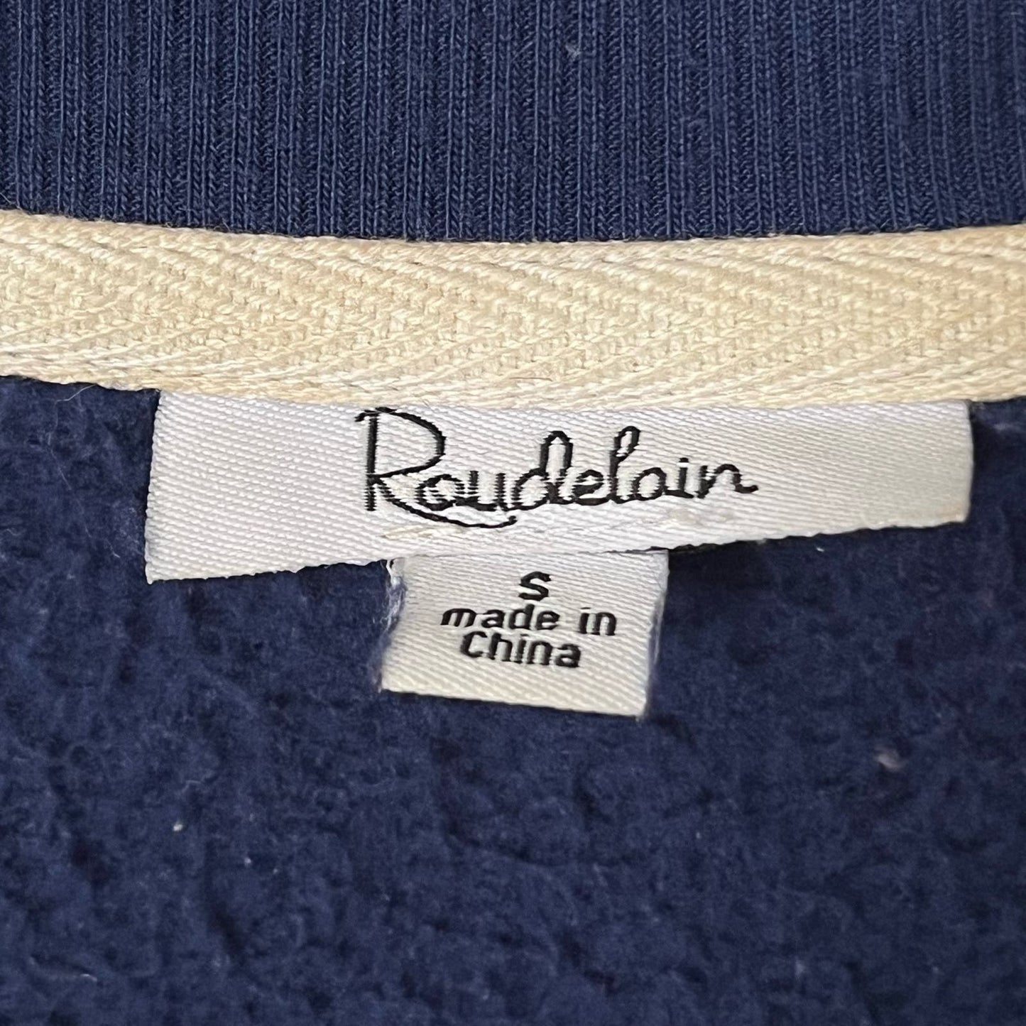 Roudelain Fuzzy Pullover Top - Size S