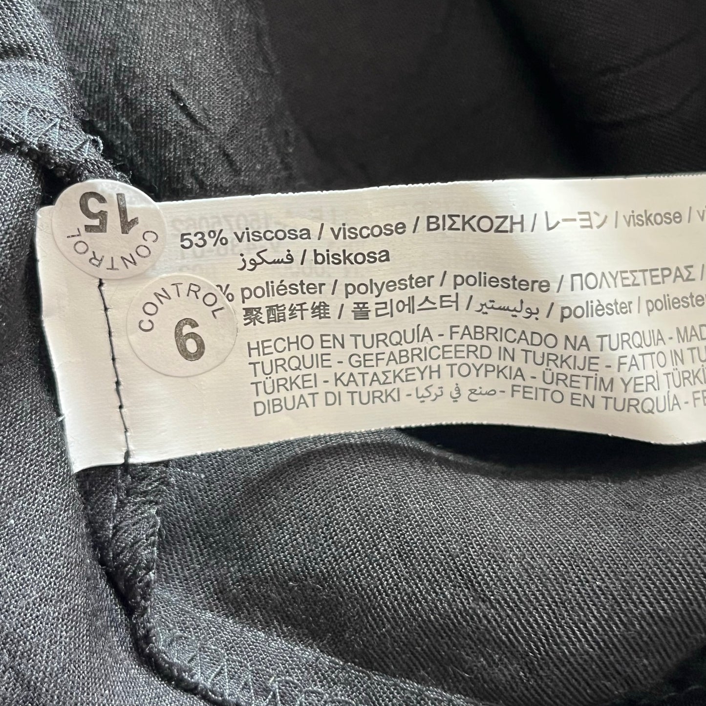 Zara Snap-Front Tie-Waist Blouse - Size S
