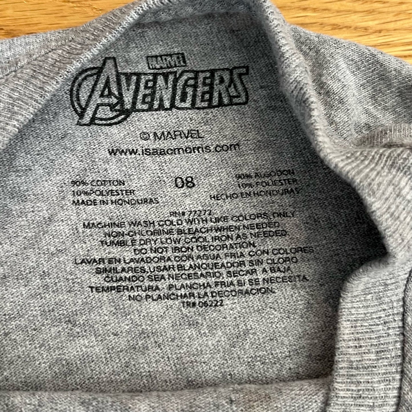 Marvel Avengers Graphic T-Shirt - Size 08*