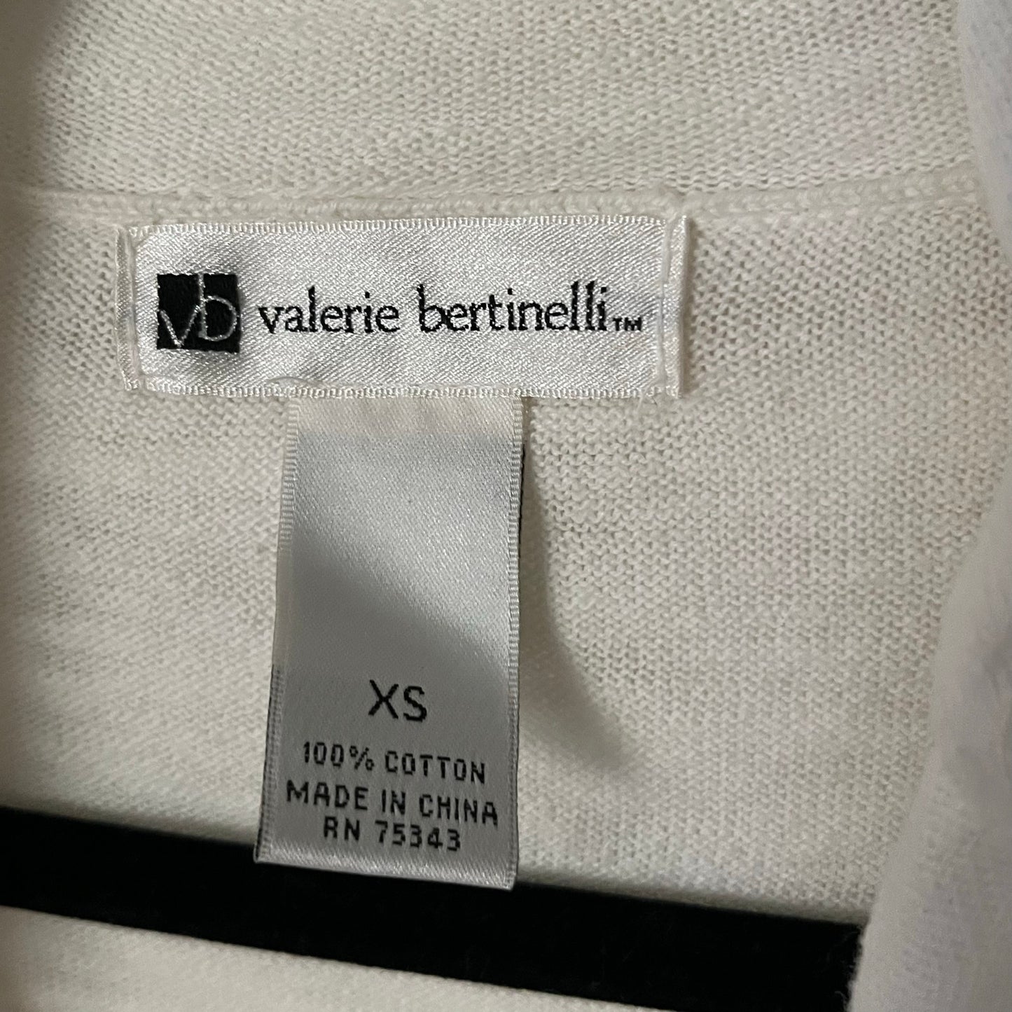 Valerie Bertinelli Button Accent Cowl Neck Knit Top - Size XS