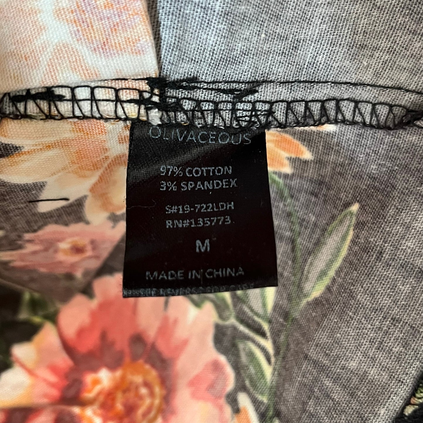 Olivacious Floral Dress - Size M