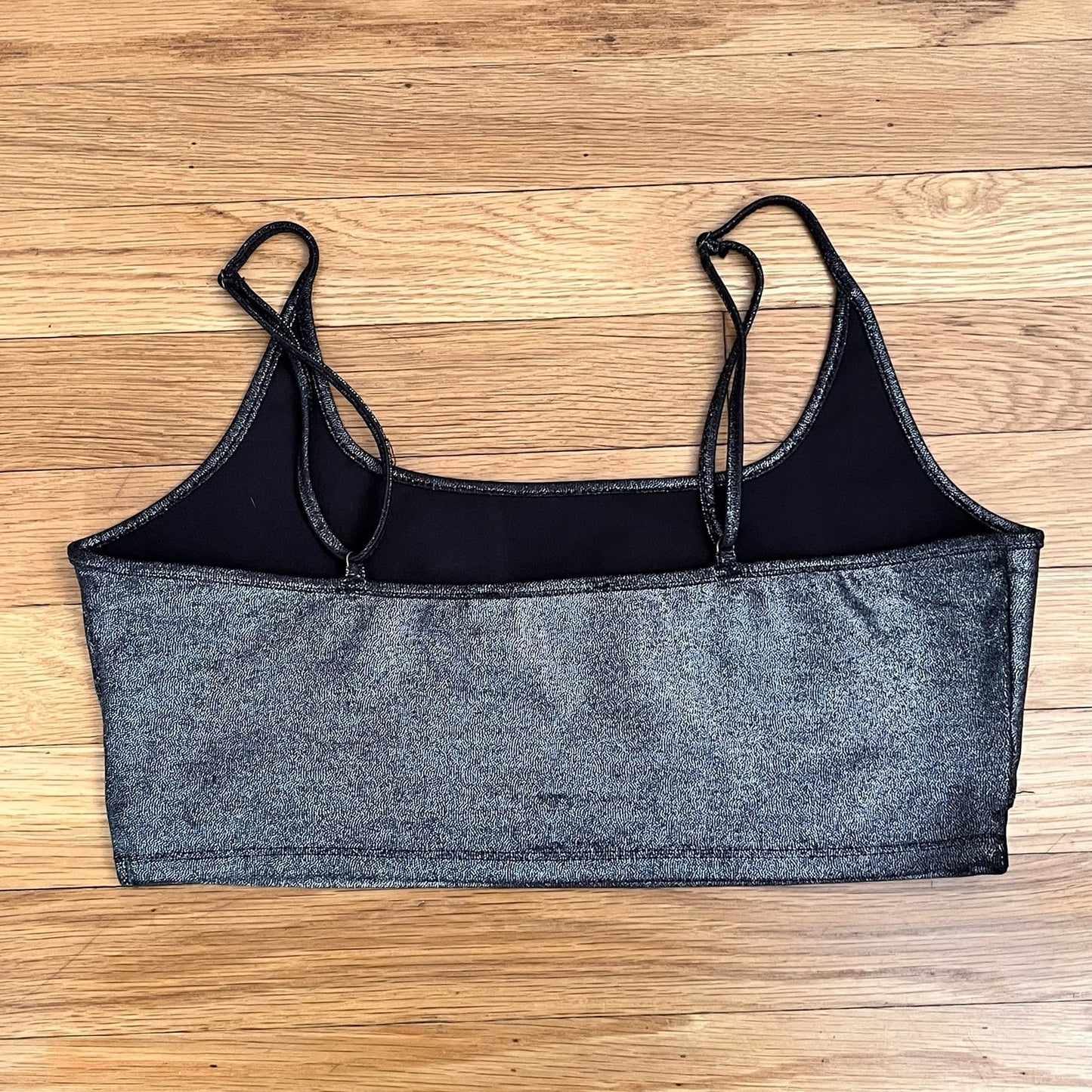 Bear Dance Metallic Bralette - Size L