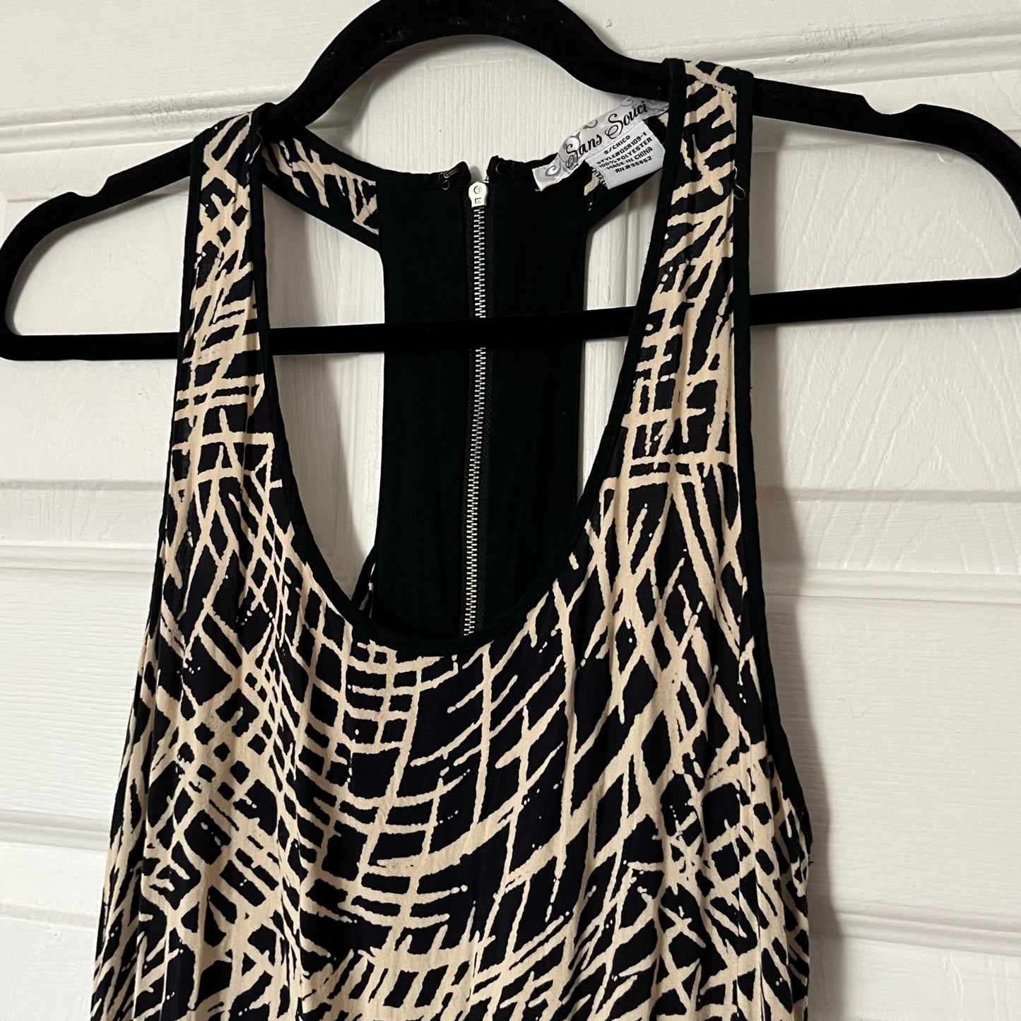 Sans Souci Zip-Back Jumpsuit - Size S