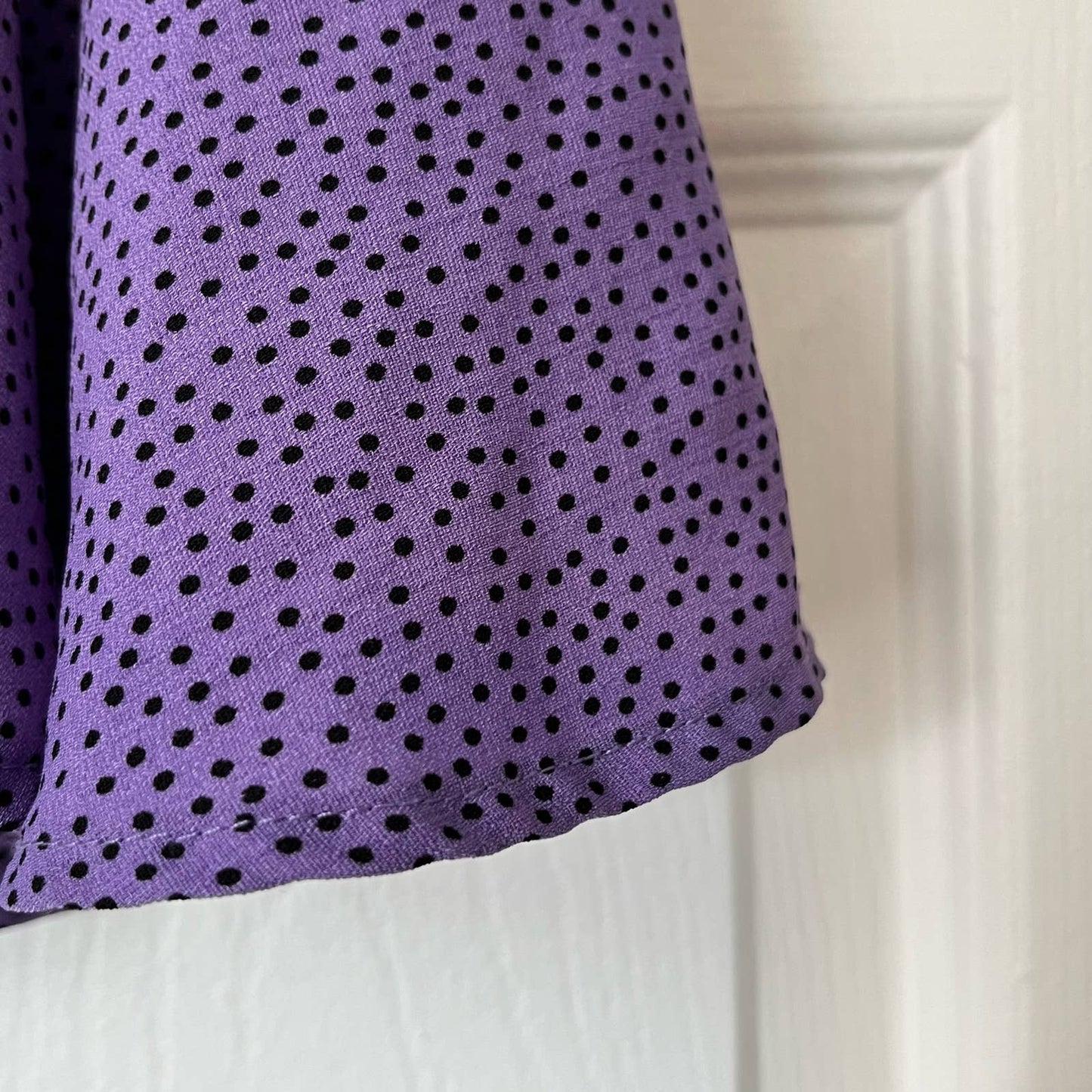 Love for Humanity Couture Polka-Dot Skirt w/Sash - Size M