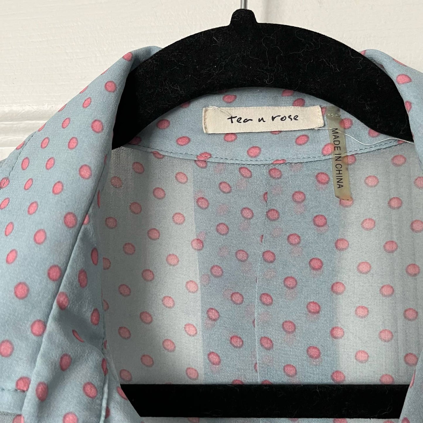 Tea n Rose Sheer Blouse - Size M