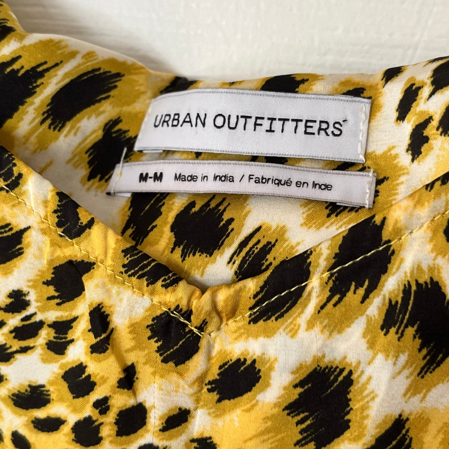 Urban Outfitters Silky Animal Print Camisole Top - Size M