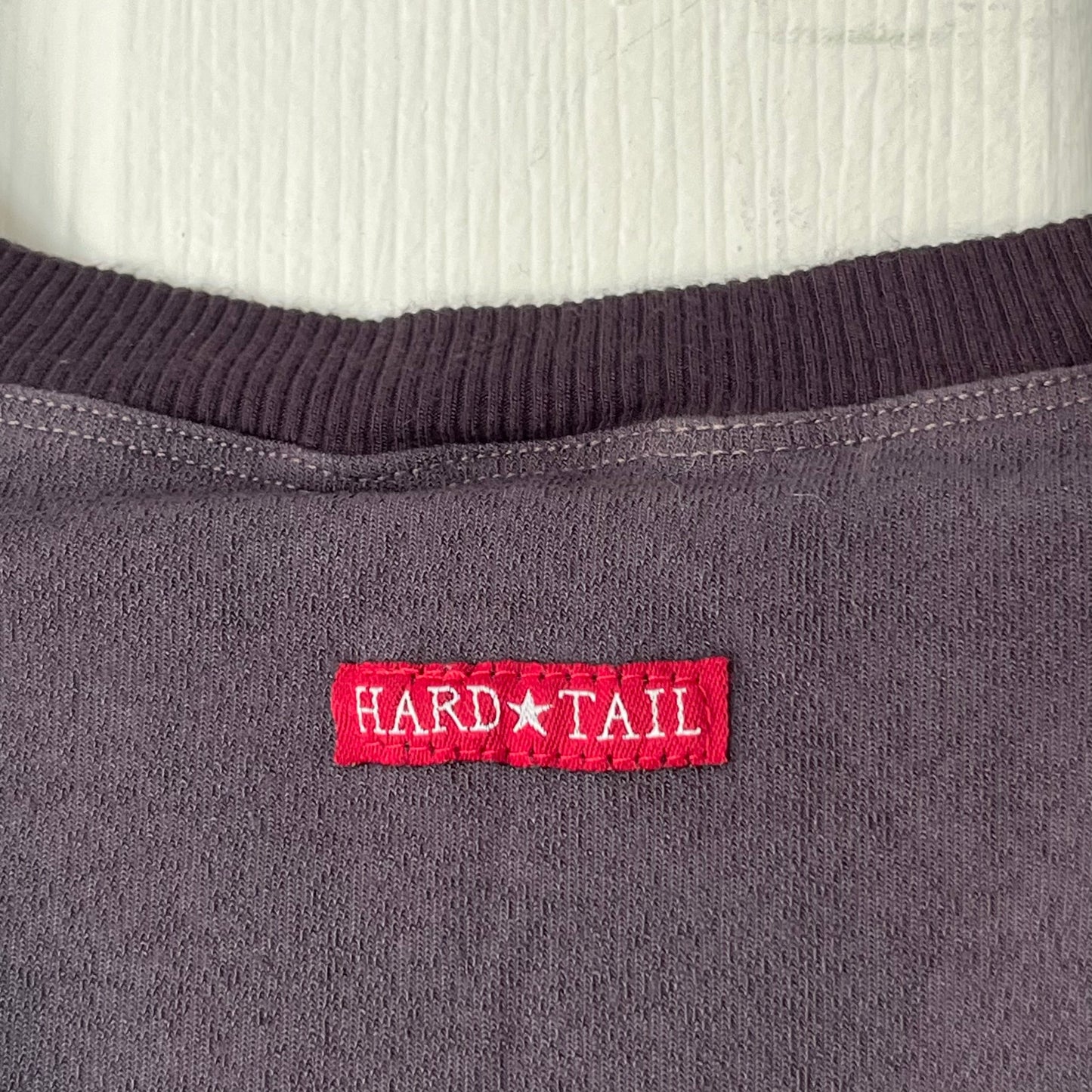 Hard Tail Lightweight Ruffle Trim Sweatshirt - Size S