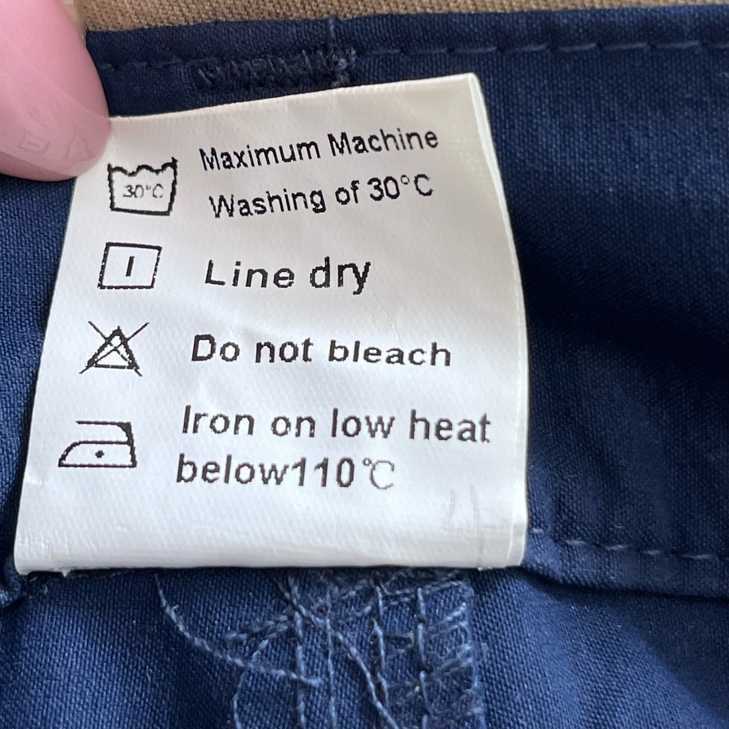 Zip Pocket Pants - Size 32