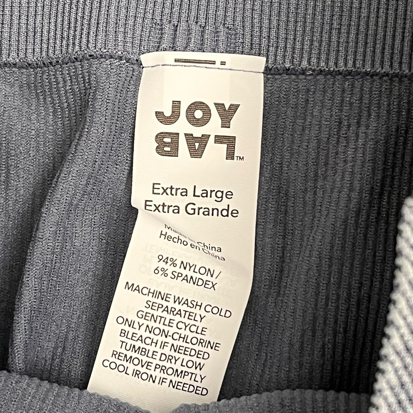 Joy Lab Textured High-Rise Cropped Leggings - Size XL - NWT