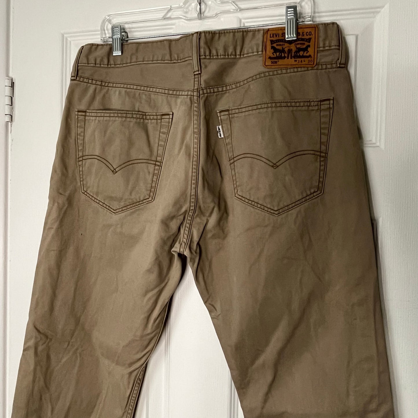 Levi's 508 Khaki Jeans - Size 34x30