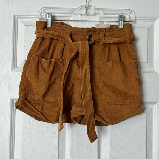 SO Paperbag Tie-Waist Corduroy Shorts - Size 3 - NWOT