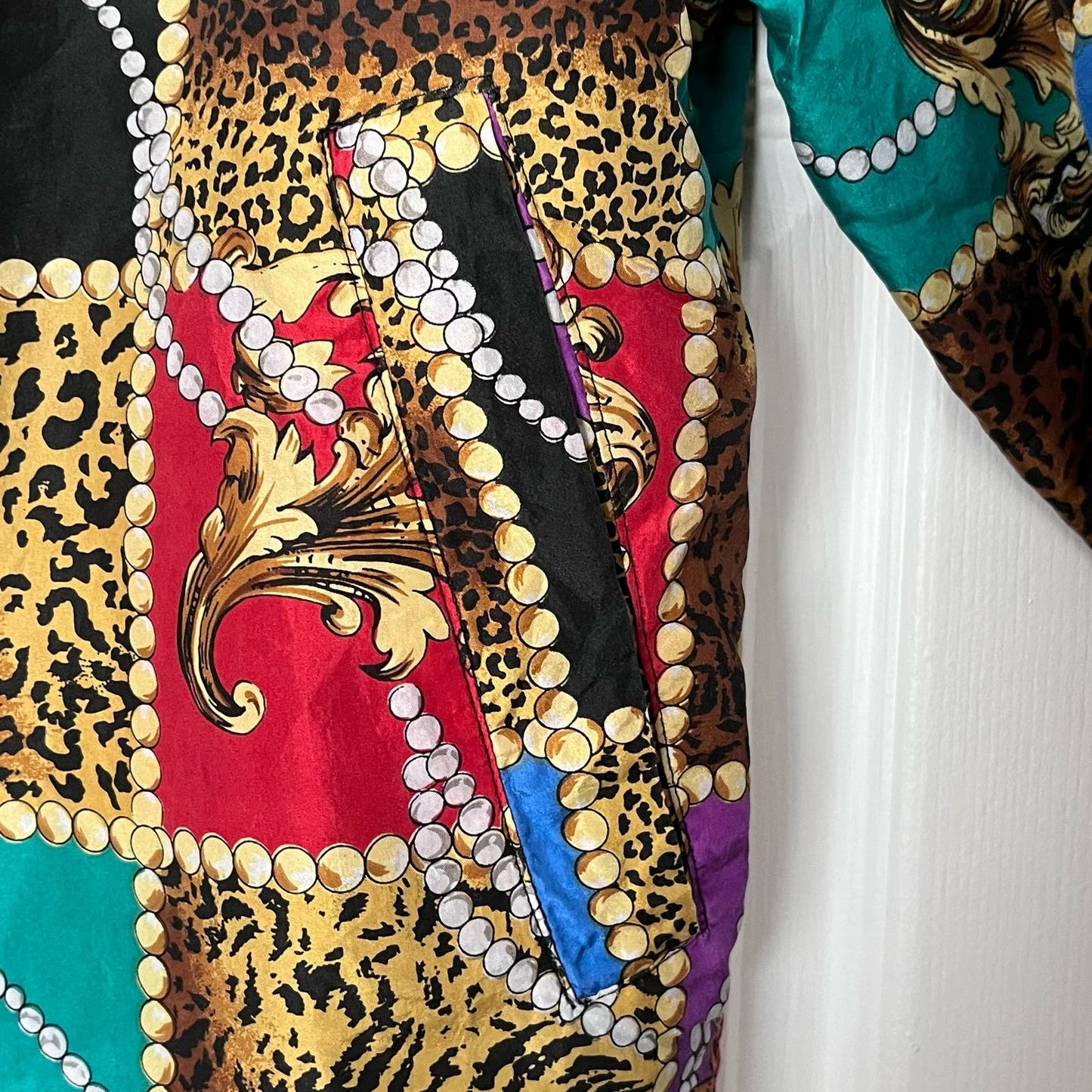 A.M. Studio Silk Jacket - Size S