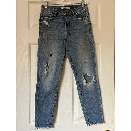 Eunina Clara High Rise Skinny Crop Jeans - Size 5