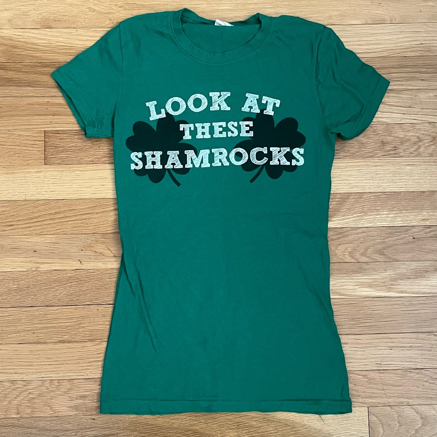 Bay Island Sportswear "Look at These Shamrocks" Tee - Size S