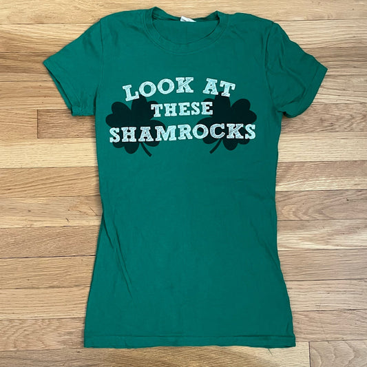Bay Island Sportswear "Look at These Shamrocks" Tee - Size S