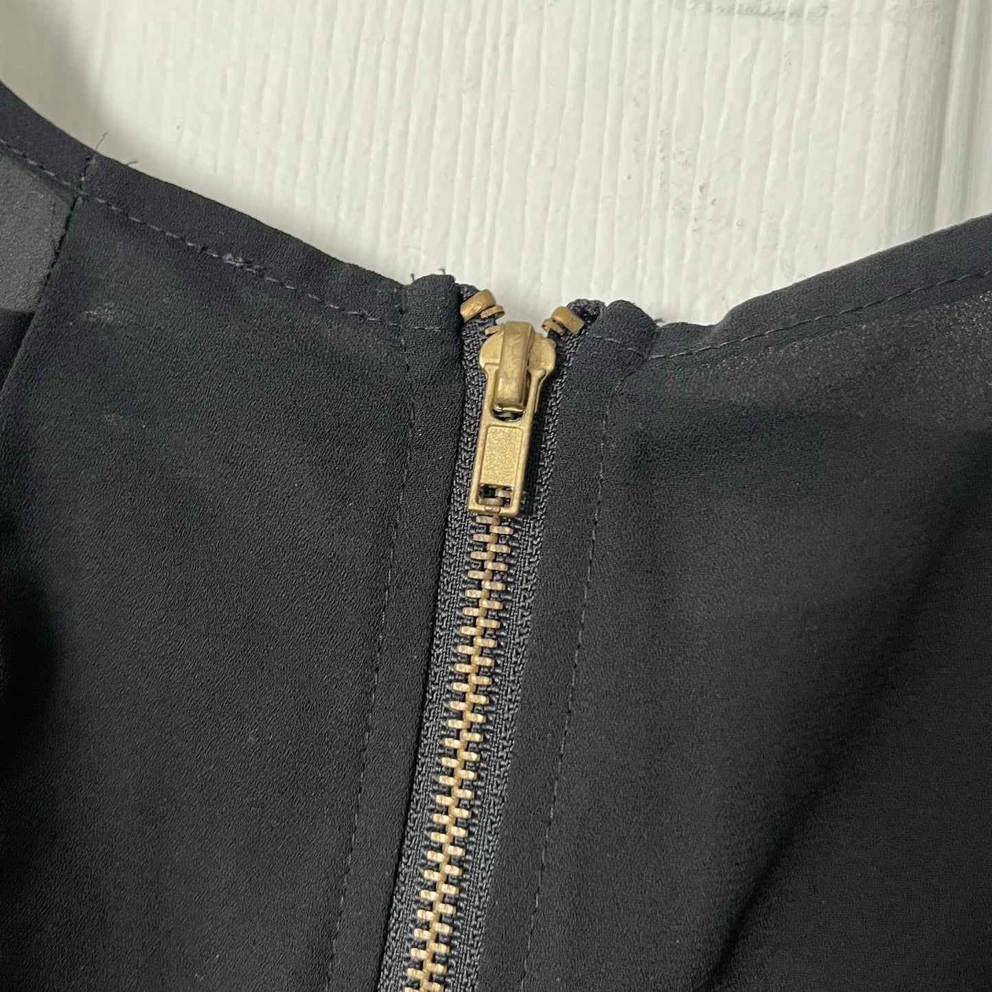 Forever 21 Zip-Back Sleeveless Blouse - Size S