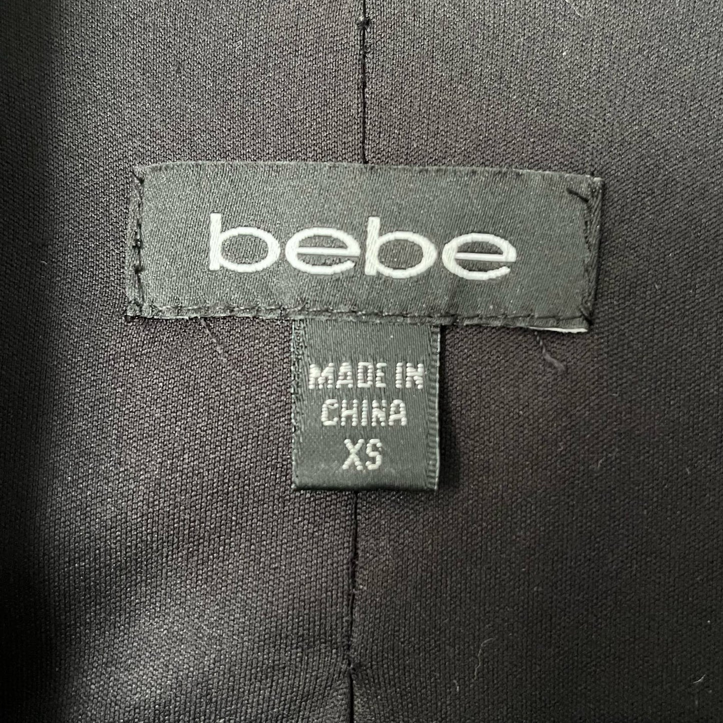 Bebe Striped Jacket - Size XS