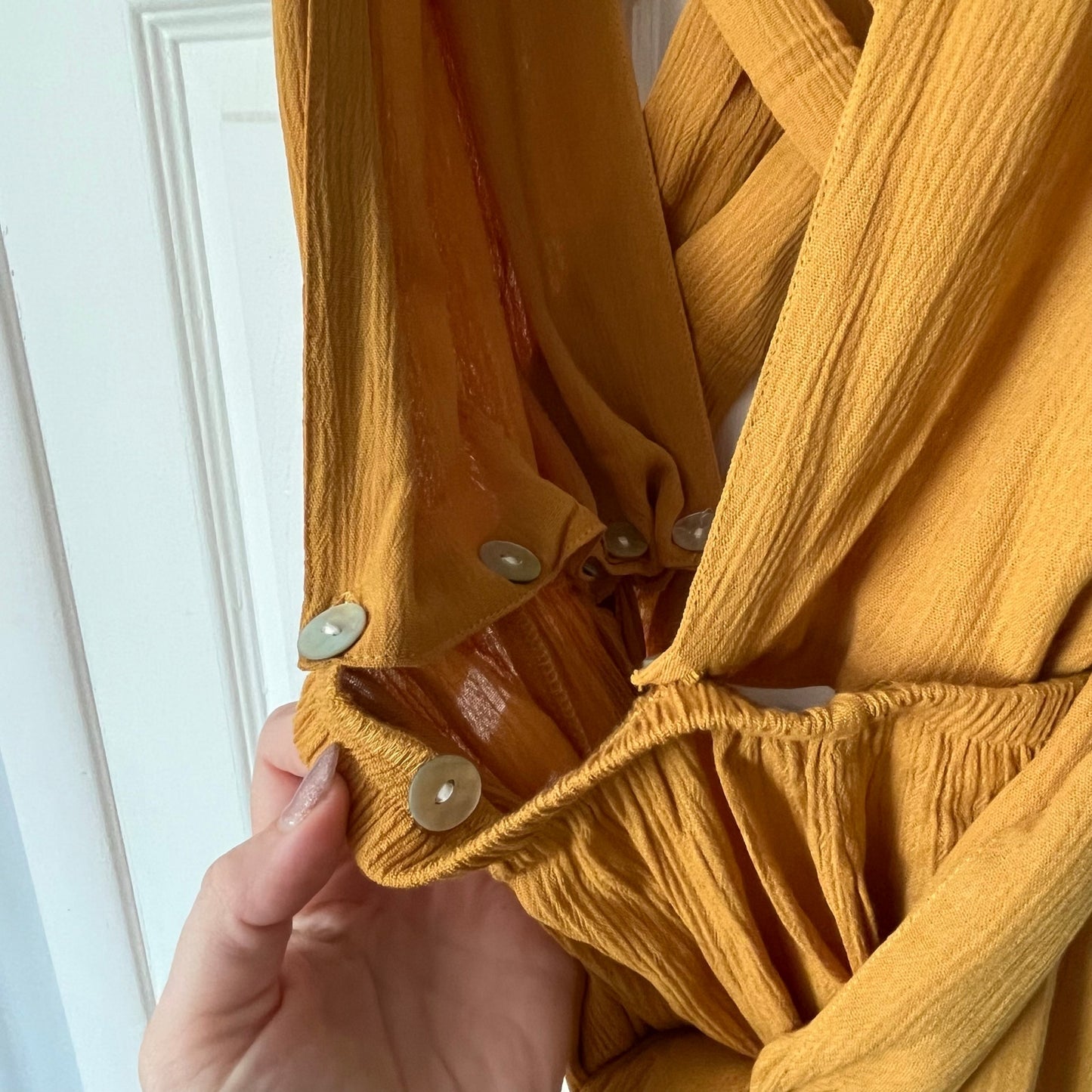 Mamba Convertible Wrap-Top Dress - Size S*