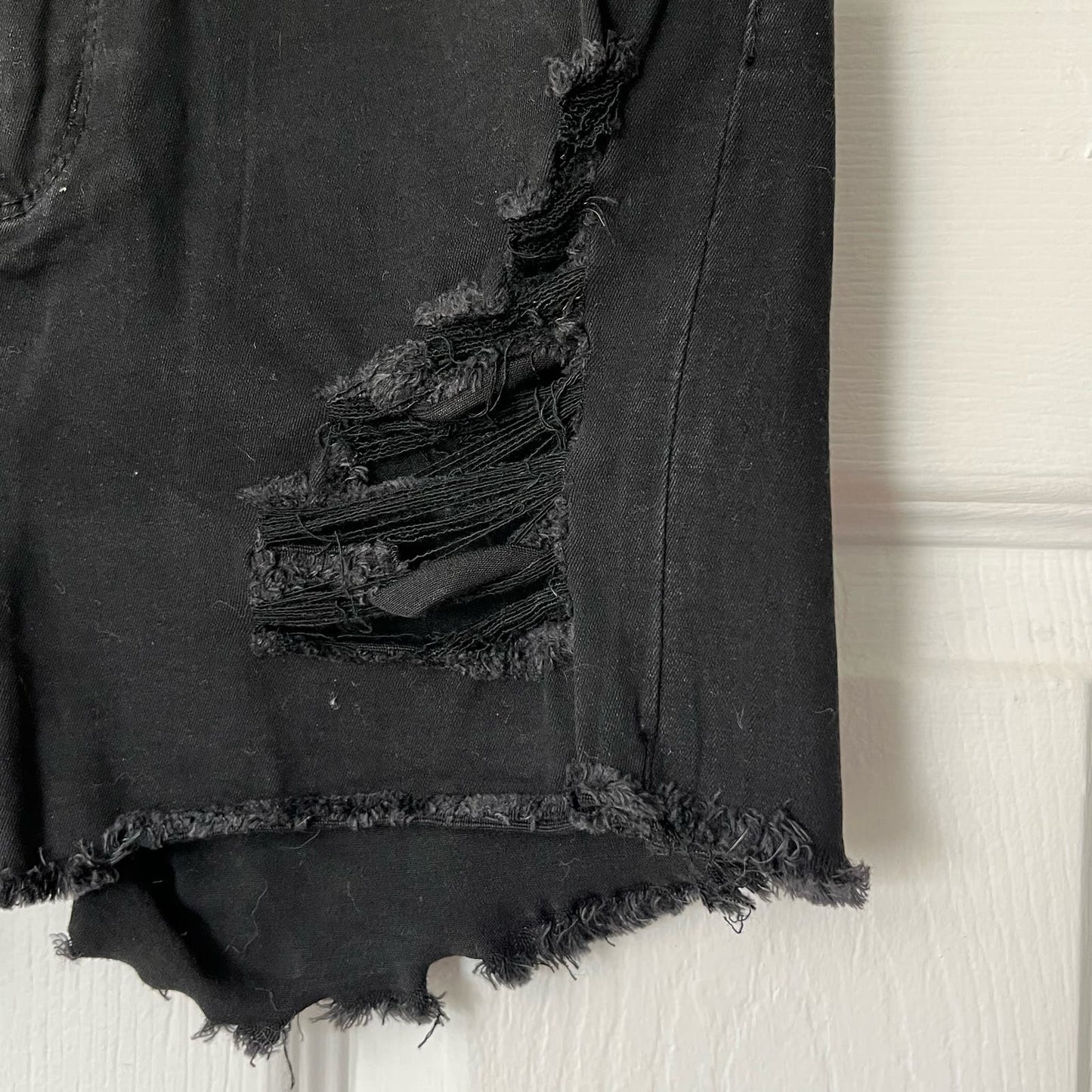 Fashion Nova Distressed Cutoff Shorts - Size S