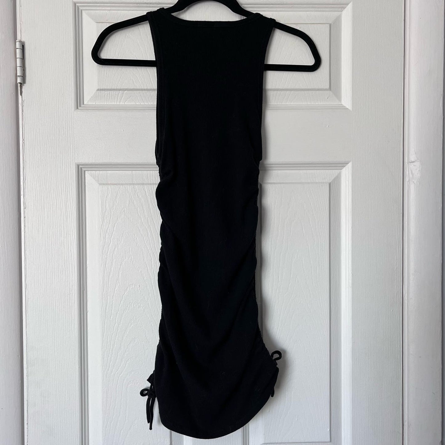 Adika Ruched Rib-Knit Bodycon Dress - Size M
