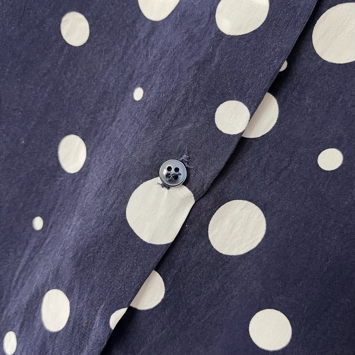 Zara Trafaluc Button-Down Polka Dot Shirt Dress - Size S