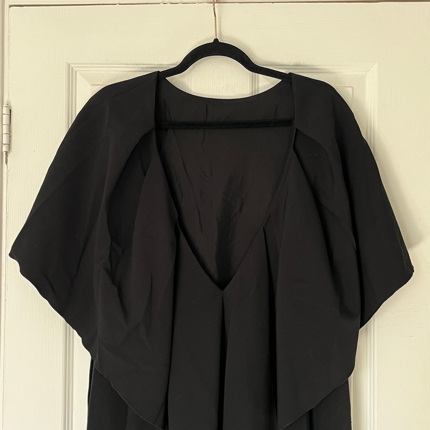 Banana Republic Forte Mini Ruffle Plunge Dress - Size XS - NWT