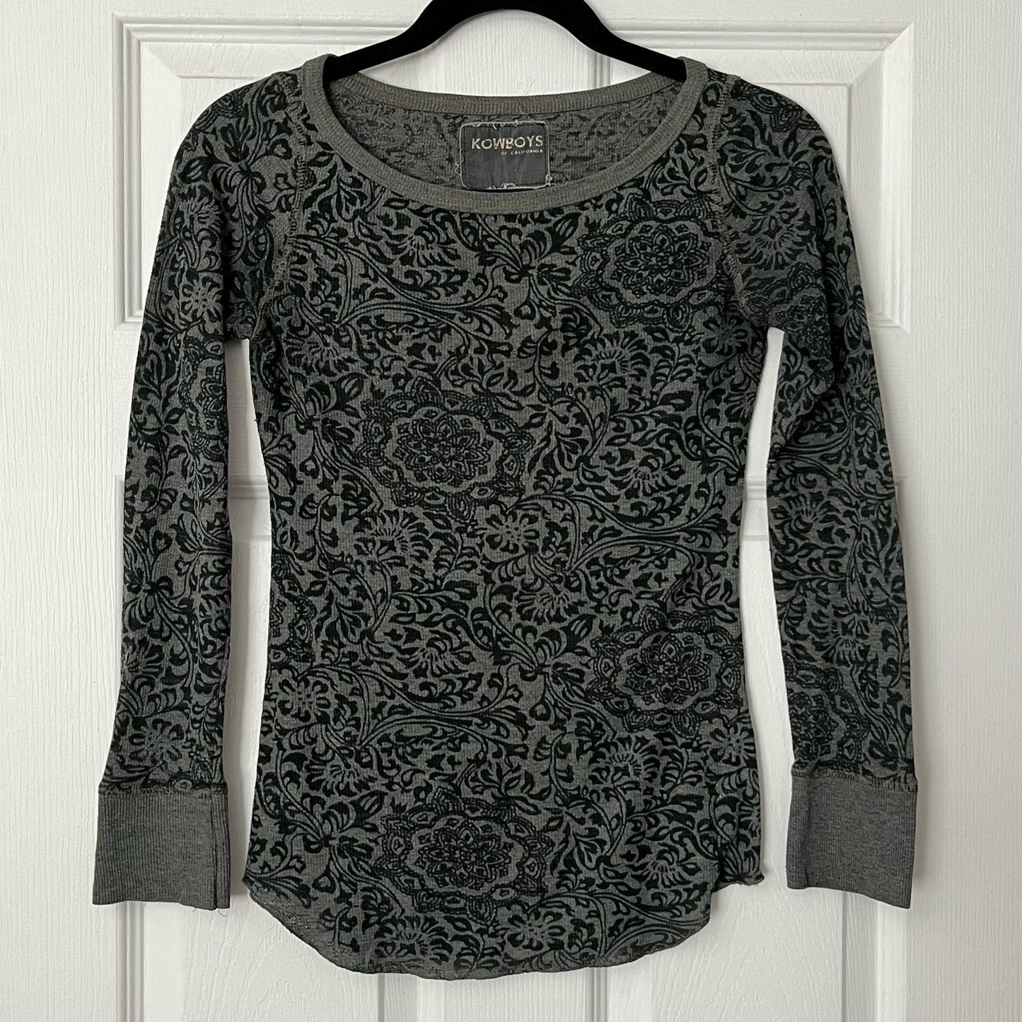 Kowboys of California Paisley Print Top - Size S
