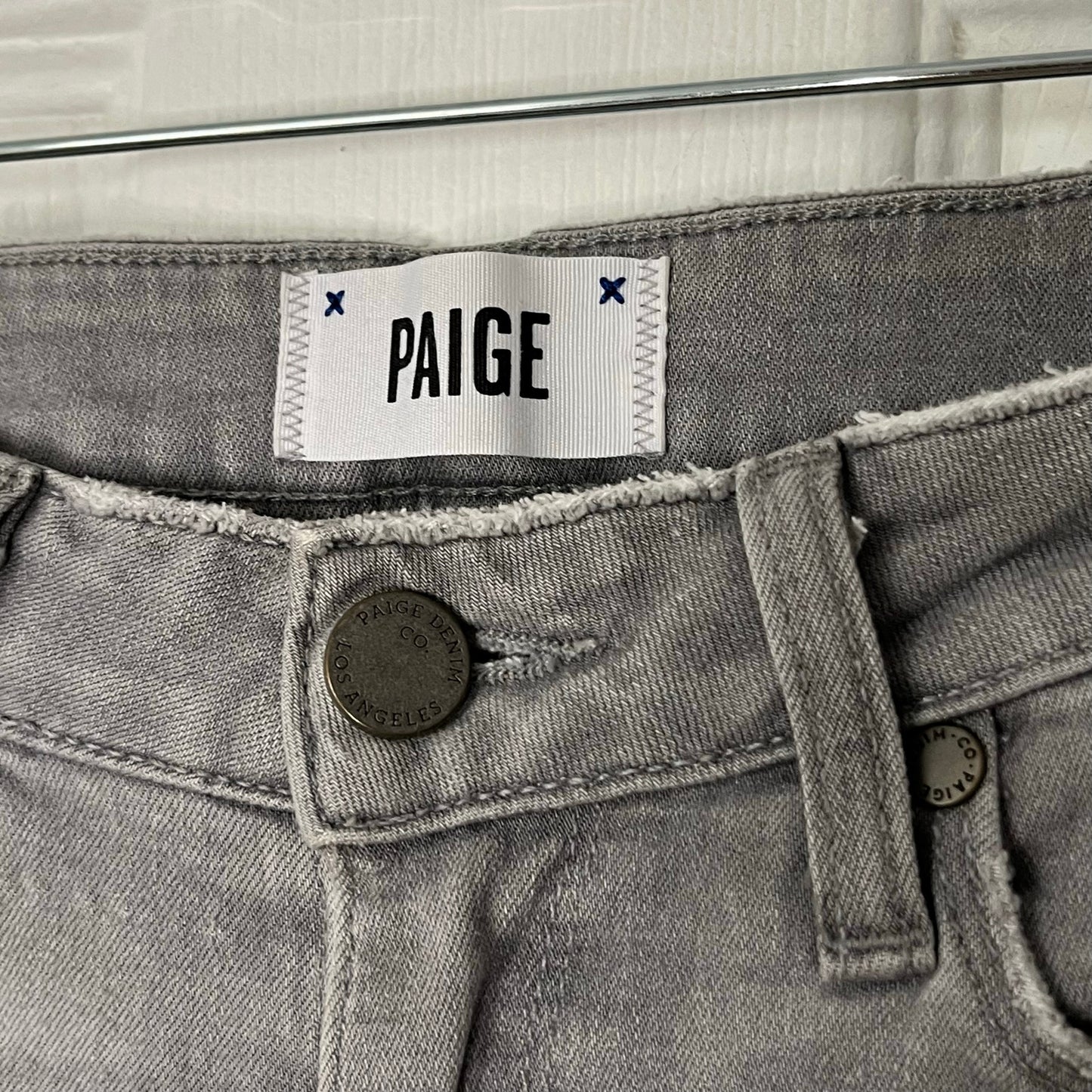 Paige Verdugo Ankle Distressed Jeans - Size 23