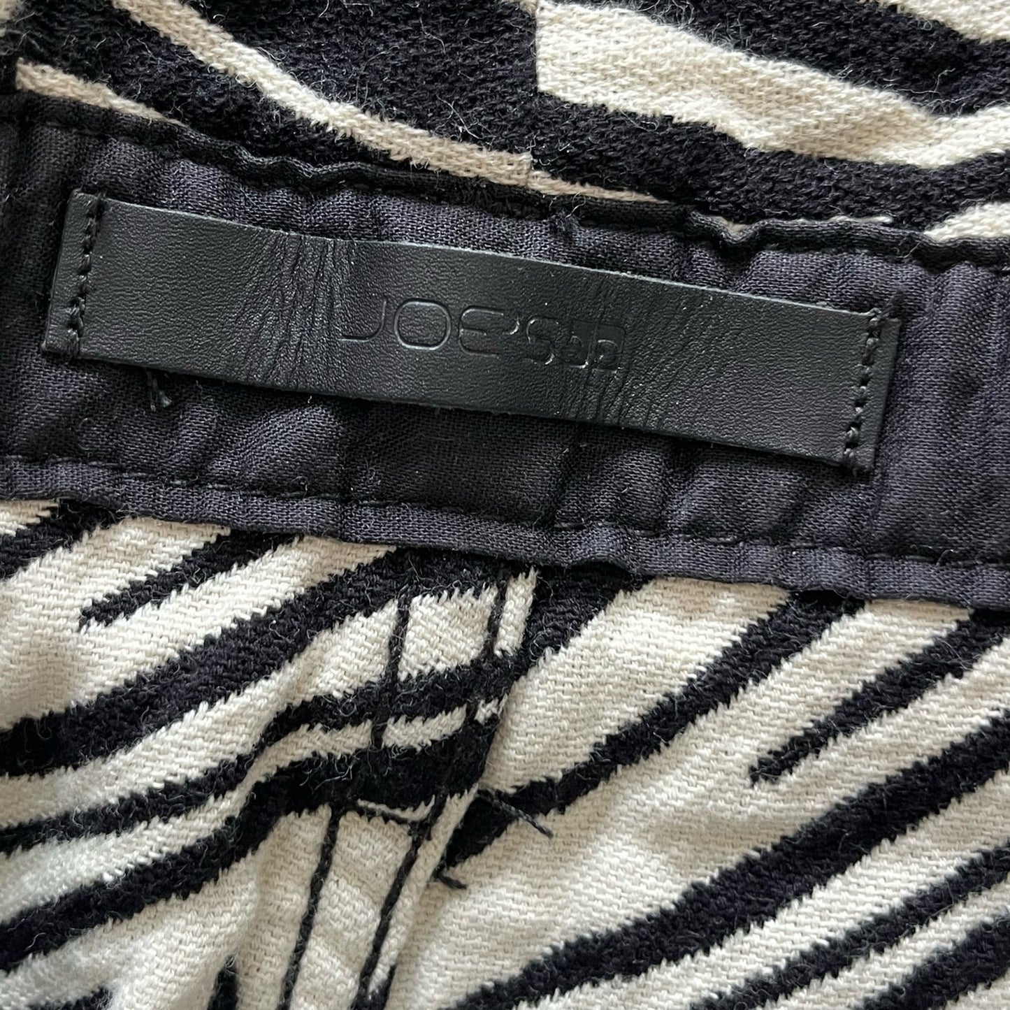 J Brand Paper Bag Waist Zebra Print Shorts - Size 29