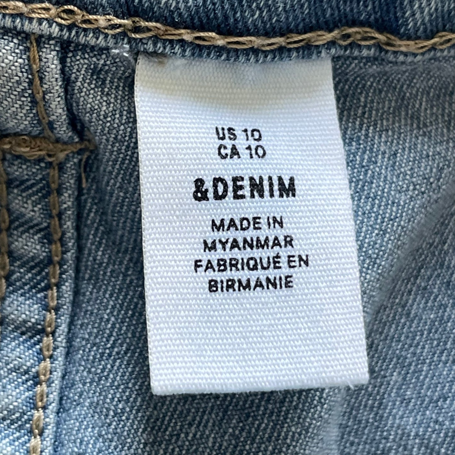 H&M &denim Denim Cutoff Skirt - Size 10