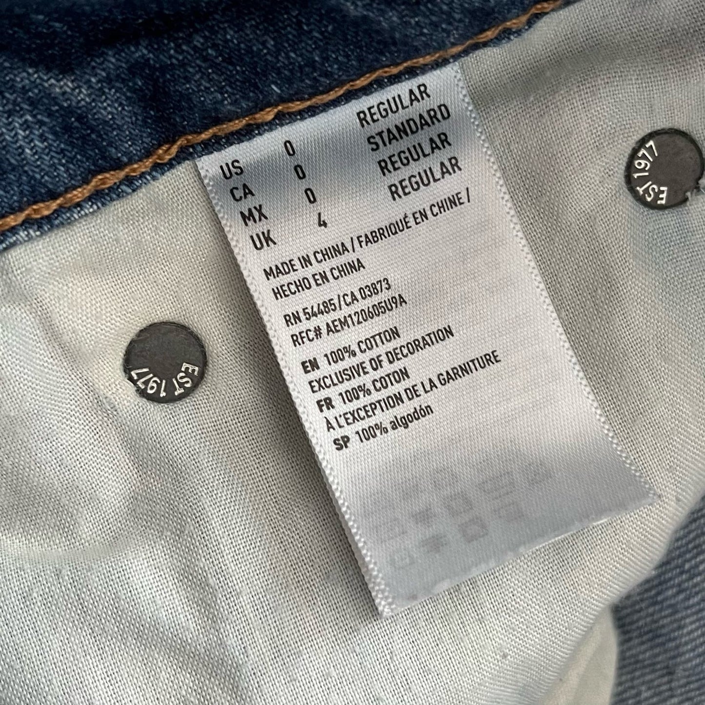 American Eagle Outfitters Denim Skirt - Size 0