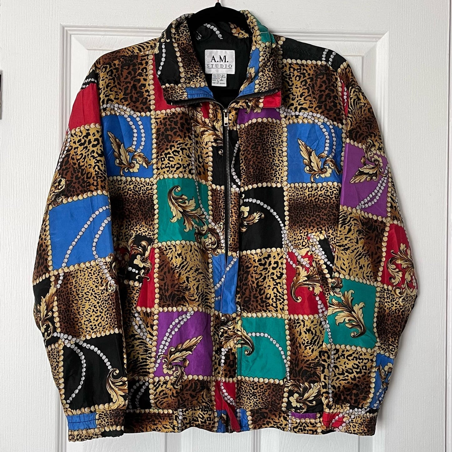 A.M. Studio Silk Jacket - Size S