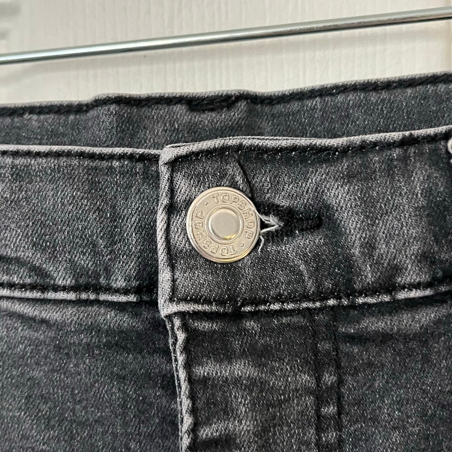 Topshop Distressed Skinny Jeans - Size 32x30